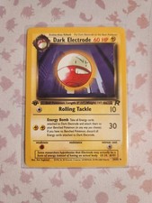 Dark Electrode 34/82 1st Edition Team Rocket Pokémon TCG