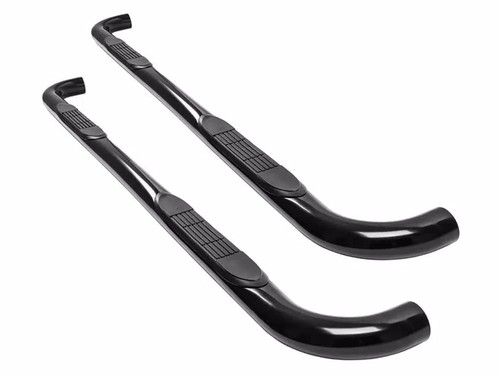 Ionic 3" Black Nerf Bars Fits 2004-2006 Double Cab Toyota Tundra