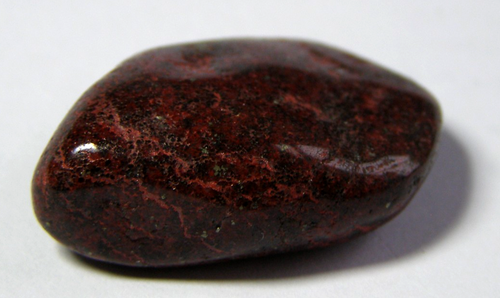 NEW IN - LOVELY CINNABAR TUMBLESTONE - 3.1 x 1.9 cms 11.41 gms #1 - Picture 2 of 4