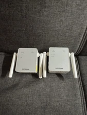 Lot of 2 Netgear EX3700 Wi-Fi Dual Band Range Extender