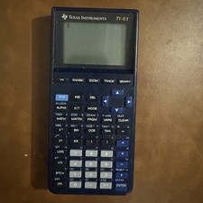 TI-81 Texas Instruments Graphing Calculator. Works Great. Comes With Batteries.
