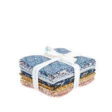 Denim Florals Fat Quarter Bundle by Liberty Fabrics for Riley Blake