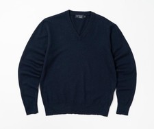 Suéter Hackett de lana azul marino para hombre 38/M/46 #1SH2