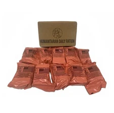 MRE Meals Ready to Eat Humanitarian Daily Rations Insp 8/25 Random Pick