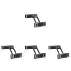  Set of 4 Rotatable Car Phone Holder Headrest Tablet for Backseat