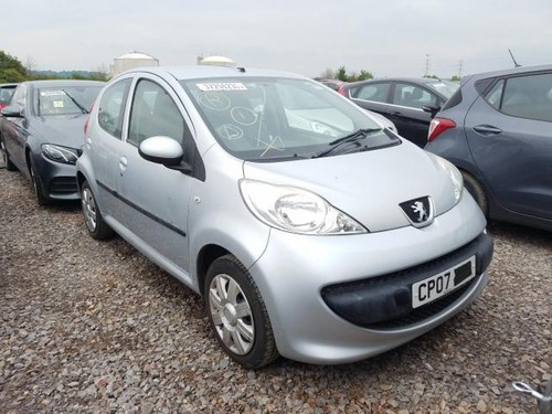 Peugeot 107 Left Passenger N/S Rear Door Handle P/C Ktb Silver Grey 1e7 2005-15N - Picture 6 of 6