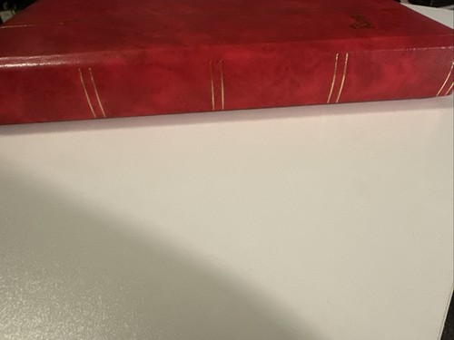 U.S. & WORLD STAMP COLLECTION USED IN KING STOCK ALBUM - RED 24 PAGES - Picture 3 of 16
