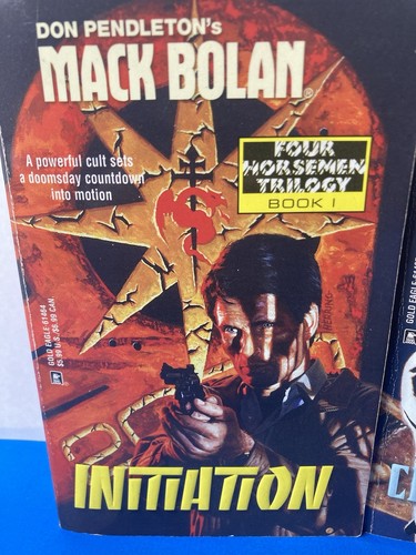 Don Pendleton MACK BOLAN Four Horsemen Trilogy Series Books 1 2 3 Vintage - Picture 2 of 16