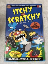 Itchy & Scratchy Comics #1 Newsstand Variant (Bongo Comics December 1993)