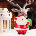 5pcs Miniature Christmas Decorations Resin Santa Clause Snowman Ornaments