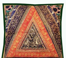 24" VINTAGE HOME DECOR SQUN CUSHION FLOOR BED PILLOW COVER FESTIVE SEASON GIFT