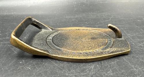 De colección 1978 Tech Ether Guild Alado Cobra Latón Hebilla Cinturón Firmado Turner - Imagen 9 de 14