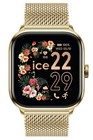 ICE-WATCH Smartwatch ICE Smart 2.0 Kwadratowy złoty kolor z paskiem milanaise 025134