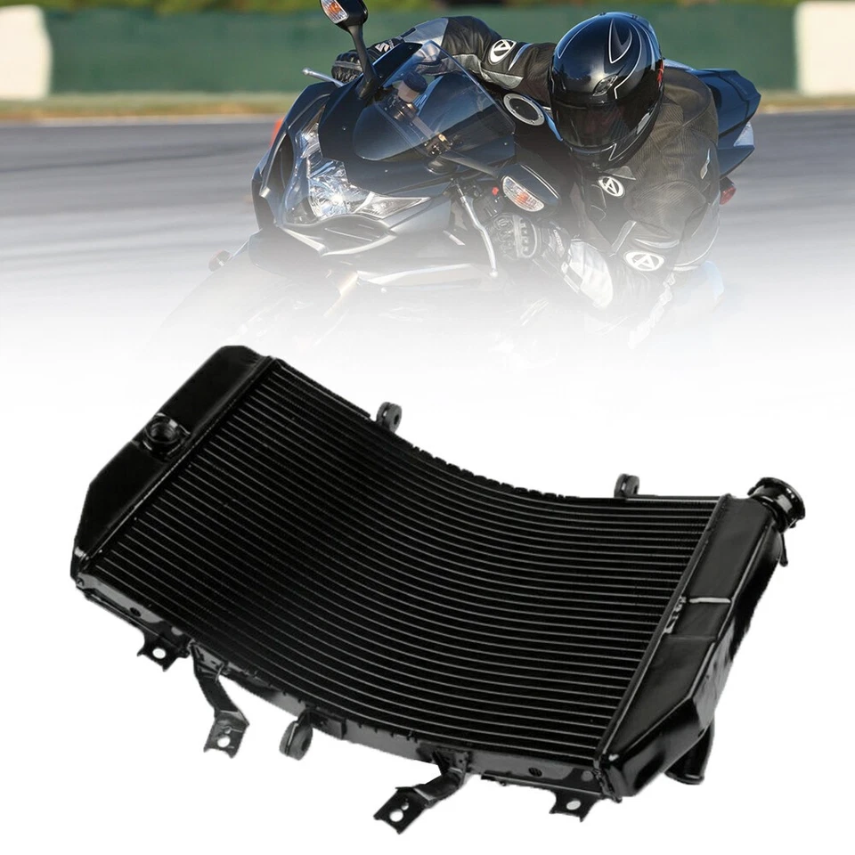 Cooler Cooling Radiator Replacement Motorcycle 1 PC For SUZUKI GSXR1000 2001-02 - Image 2 of 4