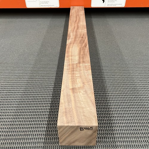B465 Curly Bastogne Walnut Block Carving Craft Knife Handle Game Call - Picture 10 of 11