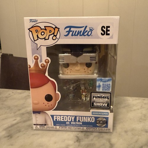 Funko Pop Fundays Metallic Freddy Funko as Voltron - Show Exclusive LE 2000 Teile