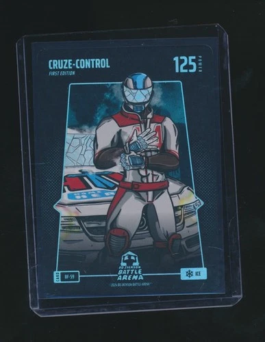 CRUZE-CONTROL BO JACKSON BATTLE ARENA ICE FIRST EDITION RARE FOIL BF-59