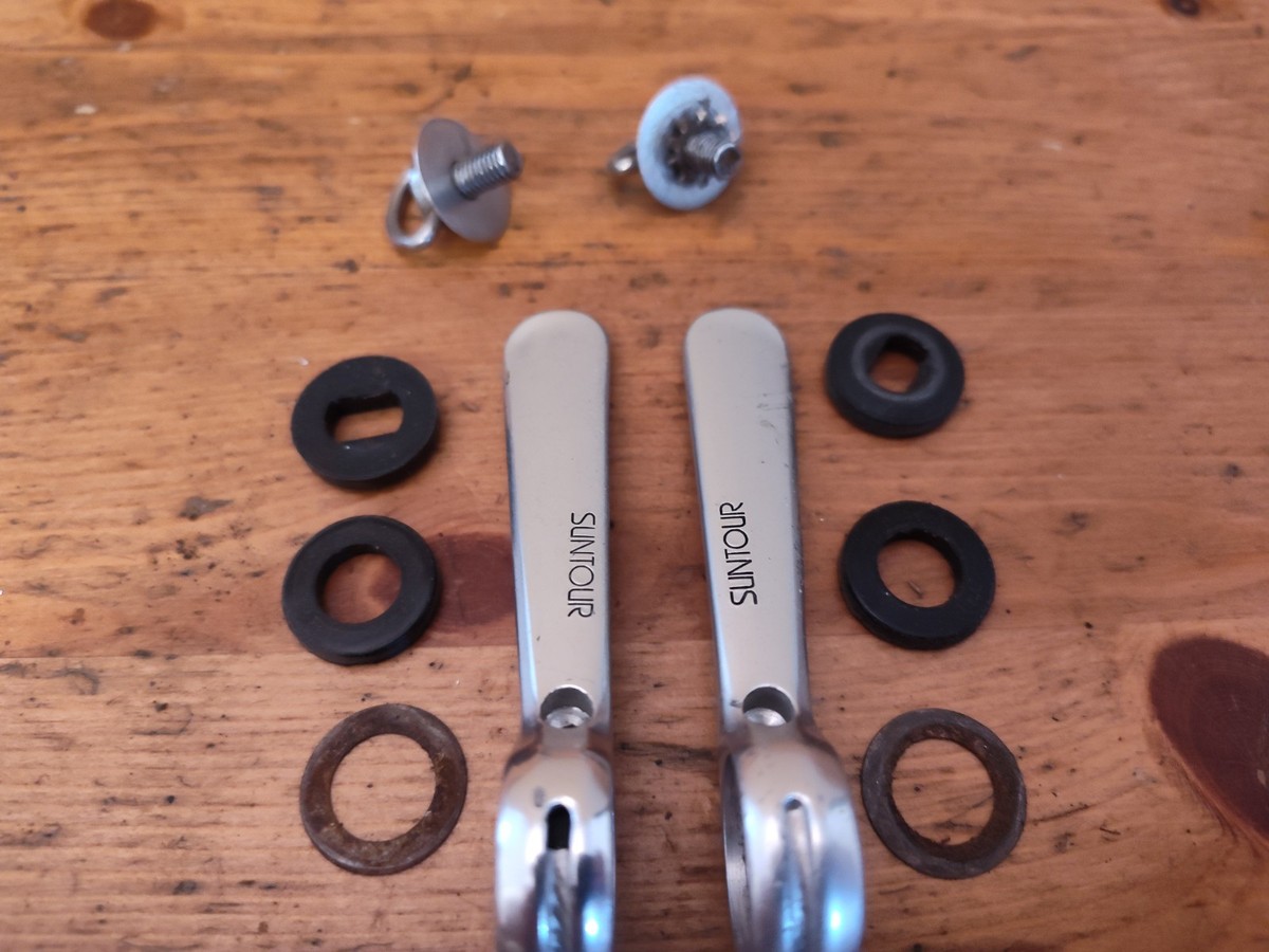 Vintage Suntour Superbe Pro Down Tube Shifters Friction