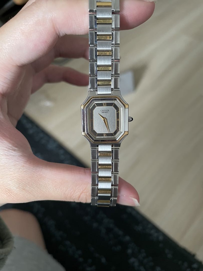 CREDOR 腕時計 5A70-3A00 18kt Seiko Credor 5A70-3A00 Analog Quartz Women Watch 18Kt