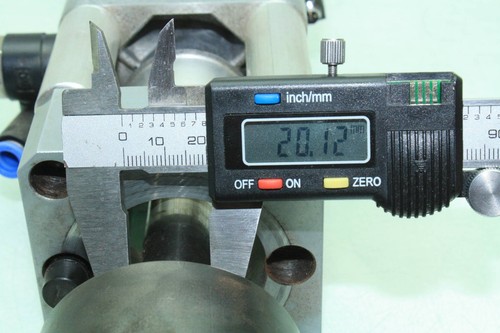 Festo DNU-63-100PPV-AS2 Thru Piston Rod Air Cylinder 63mm Bore x 100mm Stroke - Picture 11 of 12