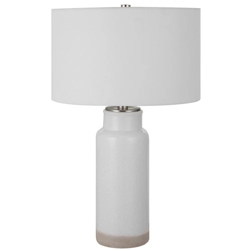 Uttermost 30038 Albany White Farmhouse Table Lamp - Picture 3 of 6