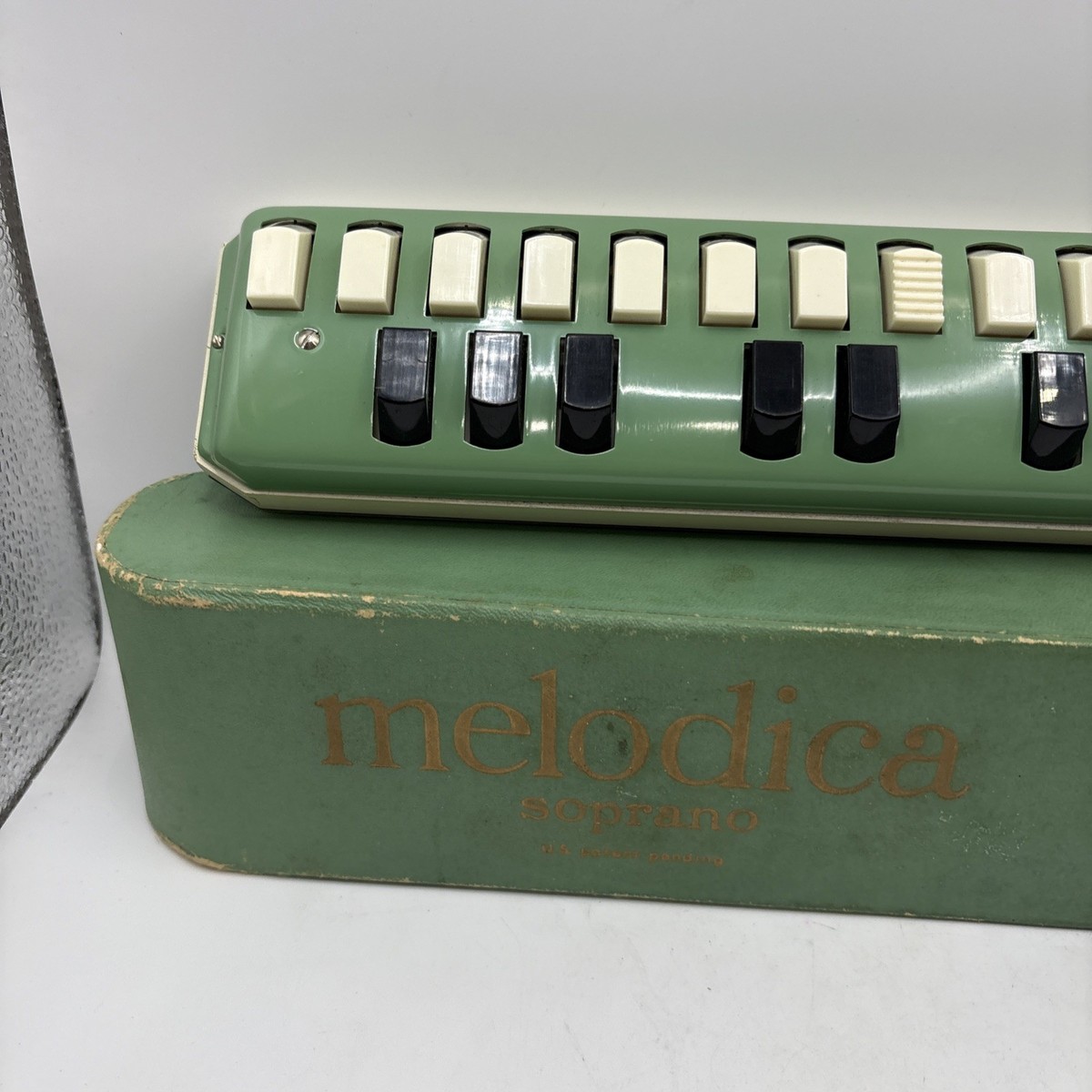 ビンテージ　Hohner melodica-soprano 中古　レア！ VINTAGE HOHNER Melodica Soprano Flute, Green Musical Instrument