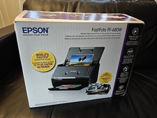 Epson FastFoto FF-680W Wireless Photo & Doc Scanner USB Wi-Fi Works Perfectly 