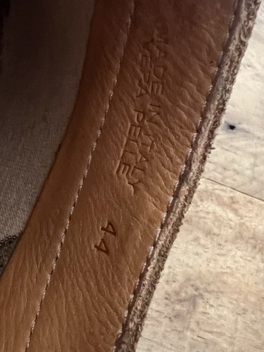 Astorflex Sandflex Mens Vera Pelle Leather Suede Slippers Shoes Size 44 US 10.5 - Picture 15 of 17