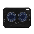 ㄧUltra Thin USB Laptop Cooler Base 2 Mute Fan Notbook Cooling Pad Stand