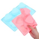  2 Pcs Pralinenform Herz Herzform Silikonform Herzförmige Silikoneisform