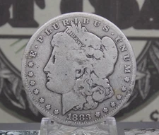 1883 "CC" Morgan SILVER Dollar ***CARSON CITY*** $1 #EC4 ECC&C, Inc.