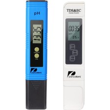 pH TDS EC Messgerät Wasserqualität Testset Aquarien Pool Trinkwasser