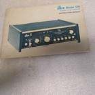DBX Model 128 Instruction Manual. Good condition. free Shipping
