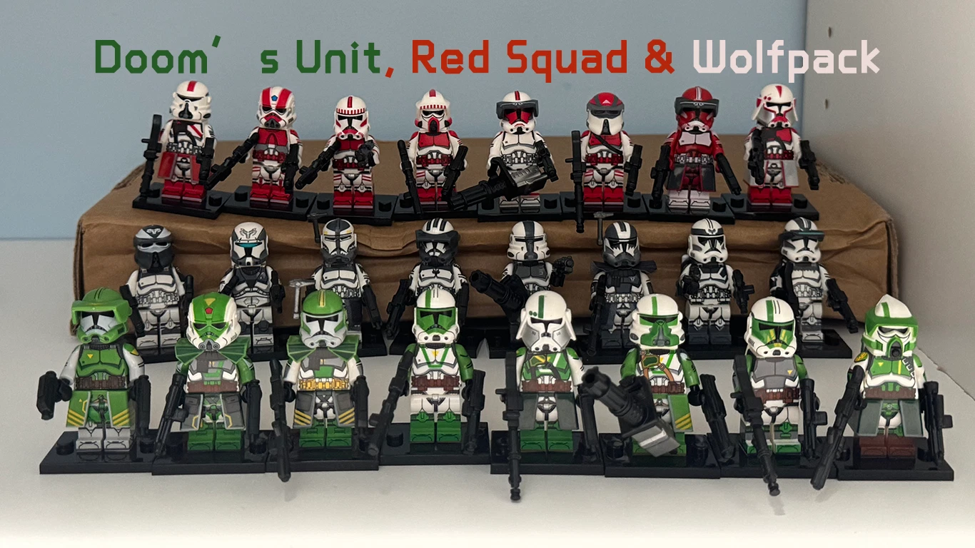 Wolfpack Clone Troopers