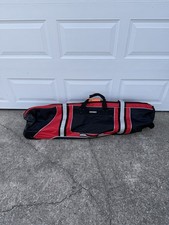 OGIO Straight Jacket Travel Bag Red Black Wheels golf caddy rolling