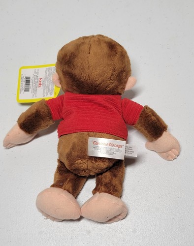 Curious George Plush 8” Cute Universal Studios 2020 Stuffed Animal - Picture 2 of 6