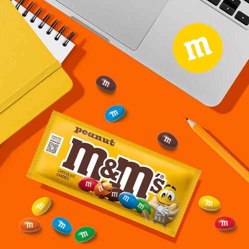 Paquete a granel de caramelos de chocolate 48 bolsas envueltas individualmente 1,74 oz - Imagen 8 de 9