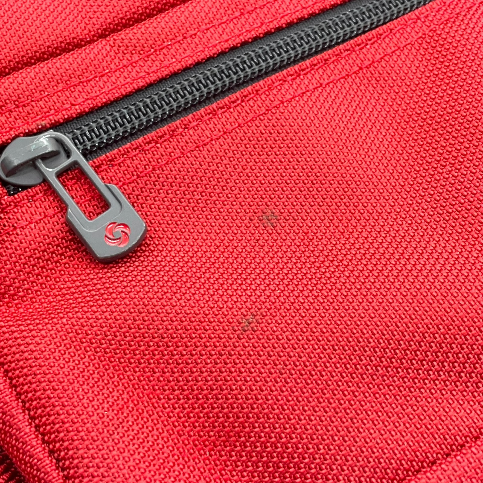 Authentic Samsonite Red Nylon Backpack Multi Pock… - image 21