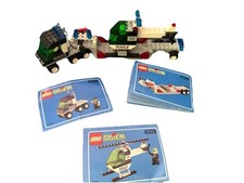 1998 LEGO System 6328 Helicopter Transport 100% Complete w/ Instructions EUC