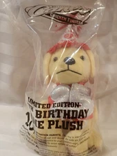 Raising Cane's Plush Dog 25th Anniversary Golden Retriever Still Sealed!