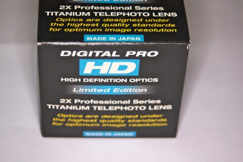 Digital Pro 2X Telephoto Lens All Glass Ultra Sharp 37mm LTD EDITION H - Picture 7 of 8