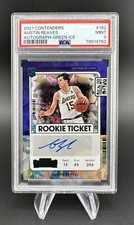 2021 Contenders Austin Reaves Autograph-Green Ice #162 PSA 9 Mint