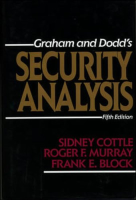 Sicherheitsanalyse: Fünfte Ausgabe (Graham and Dodd's Sec - HardBack NEU Cottle, S