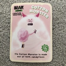 Yo Yo Bear Cards - Creature Creations - Cotton Monster bonus 2/9