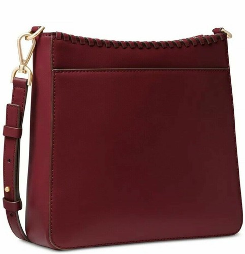 Michael Kors Gloria Kuriertasche aus gepeitschtem Leder - Ochsenblut - Bild 5 von 9