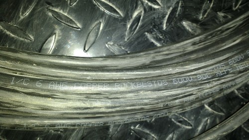 120' of Rockbestos 1/C 6AWG Copper Cable 600V 90C XLPE - Picture 4 of 7