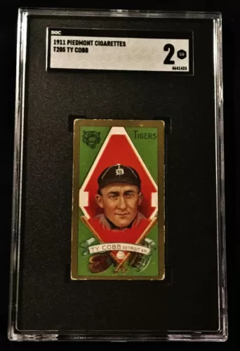 1911 T205 TY Cobb SGC 2 B