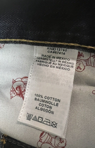 Pantalones de mezclilla para hombre True Religion lavado oscuro 32 x 32 ¡Usados en excelente estado! - Imagen 9 de 14