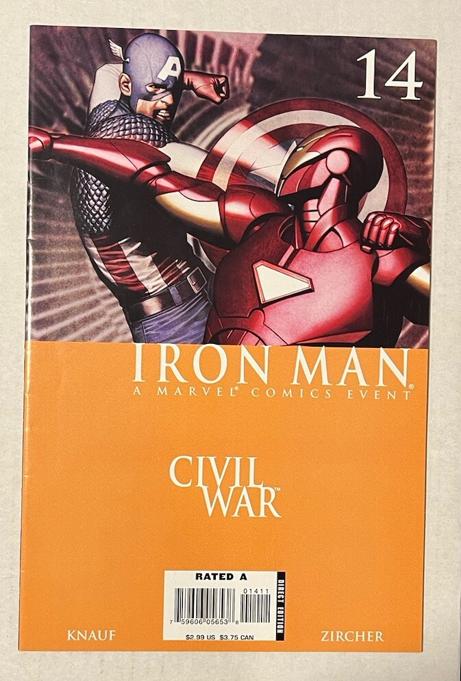 アメコミ MARVEL STUDIOS CIVIL WAR IRON MAN 400% Amazon.com: Iron Man: Civil War: 9780785123149: Brian