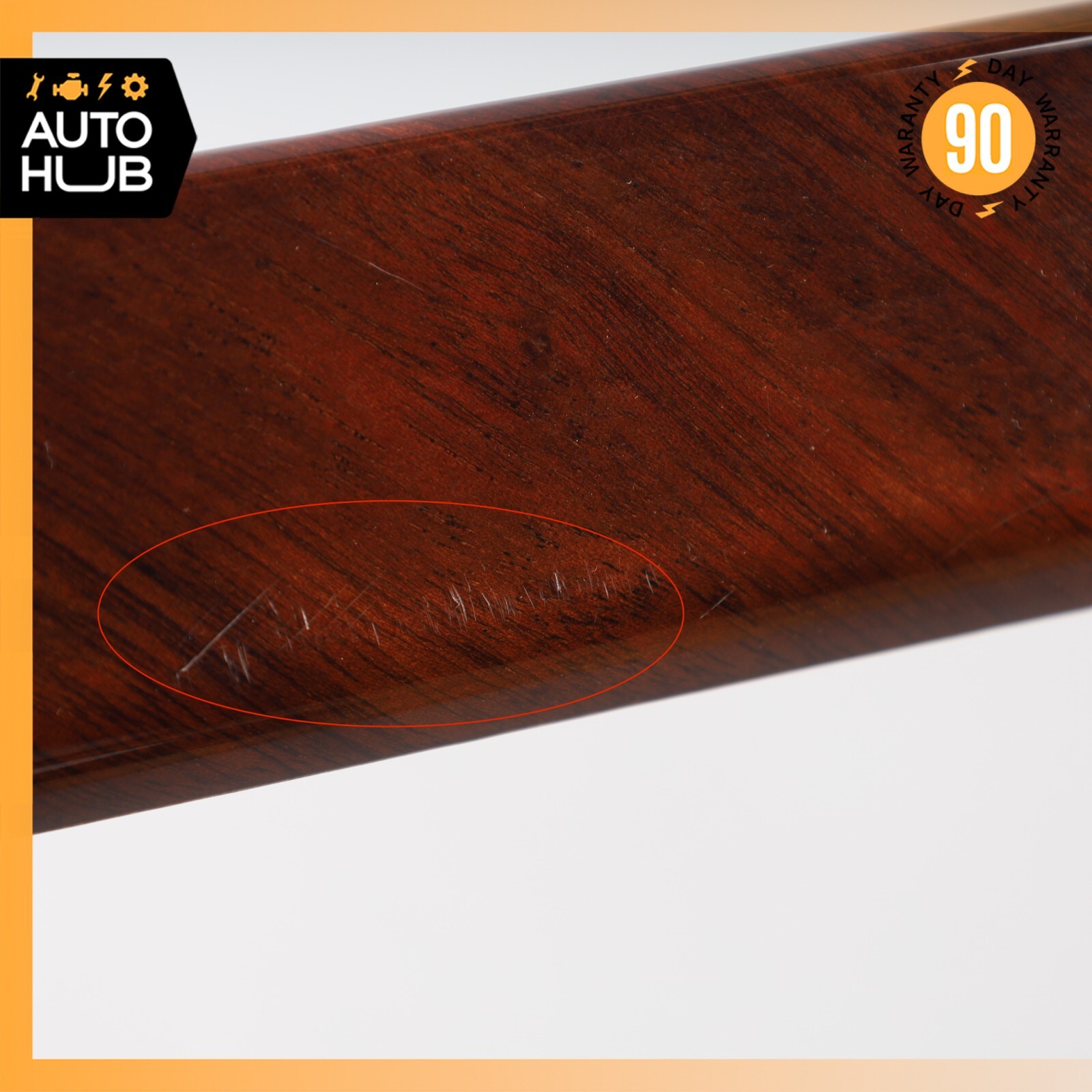 03-08 Maserati Quattroporte M139 Right Side Dashboard Panel Trim Wood OEM